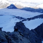 Climbing the Northwest ridge of Mount Aspiring
