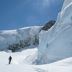 Big glaciers, sun , fantastic back country skiing with a guide