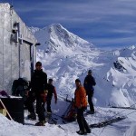 Ski touring based from a mountain hut like this one - murchesion hut