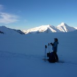 Alpinism & Ski team on a ski tour