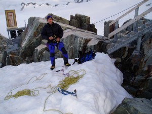 Ropework and knots, part of alpinism skills