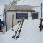 Alpine hut in New Zealand