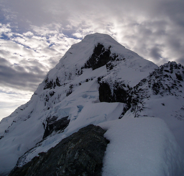 Climbing Mt Aspiring with a guided
