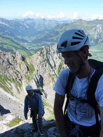 rock climbing adventures in Switzerland