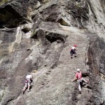 Alpinism - rock climbing