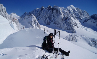 guided ski touring 